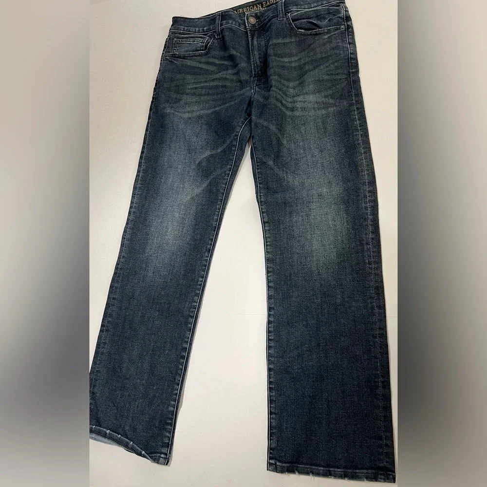 American Eagle Outfitters Blue Straight Jeans